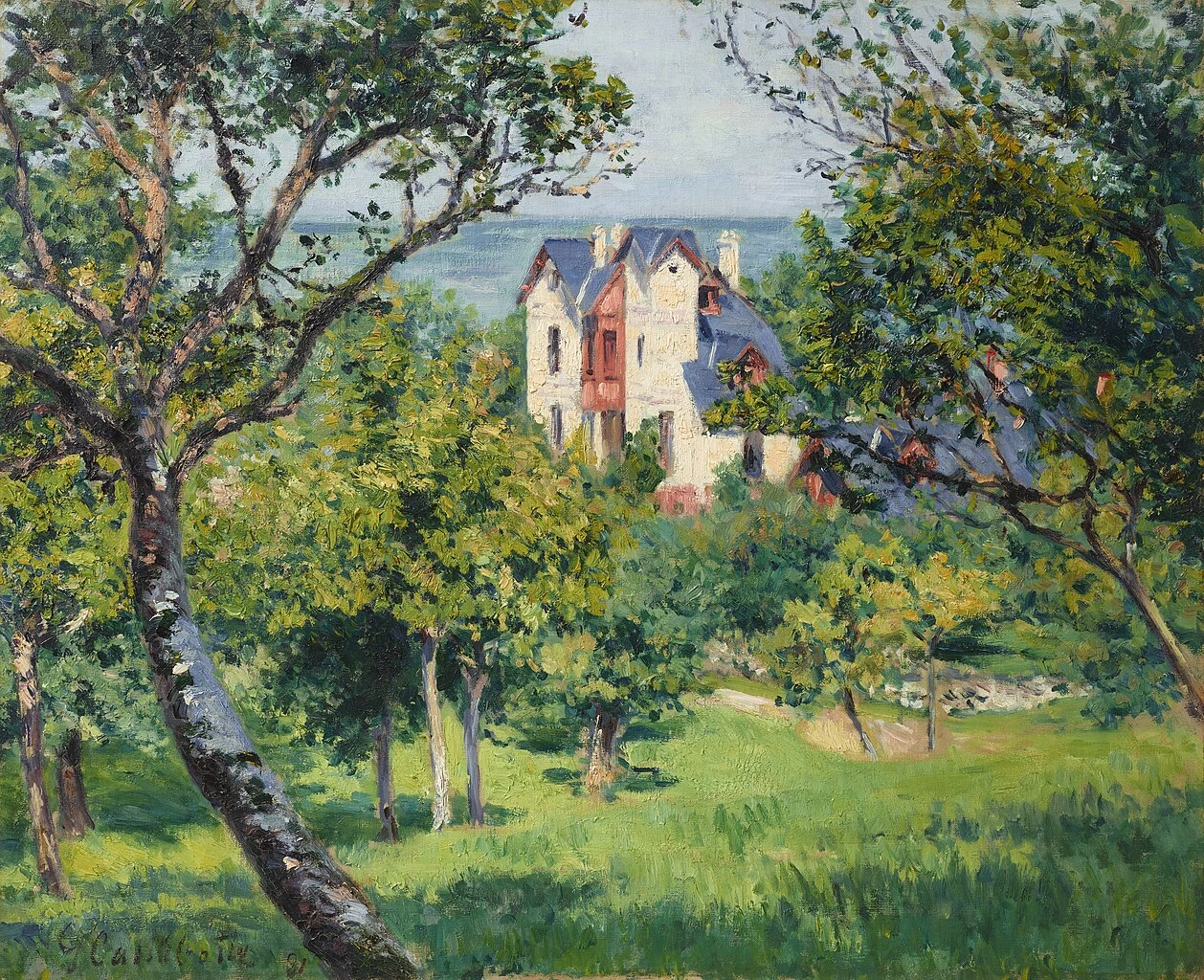 Paesaggio vicino a Trouville